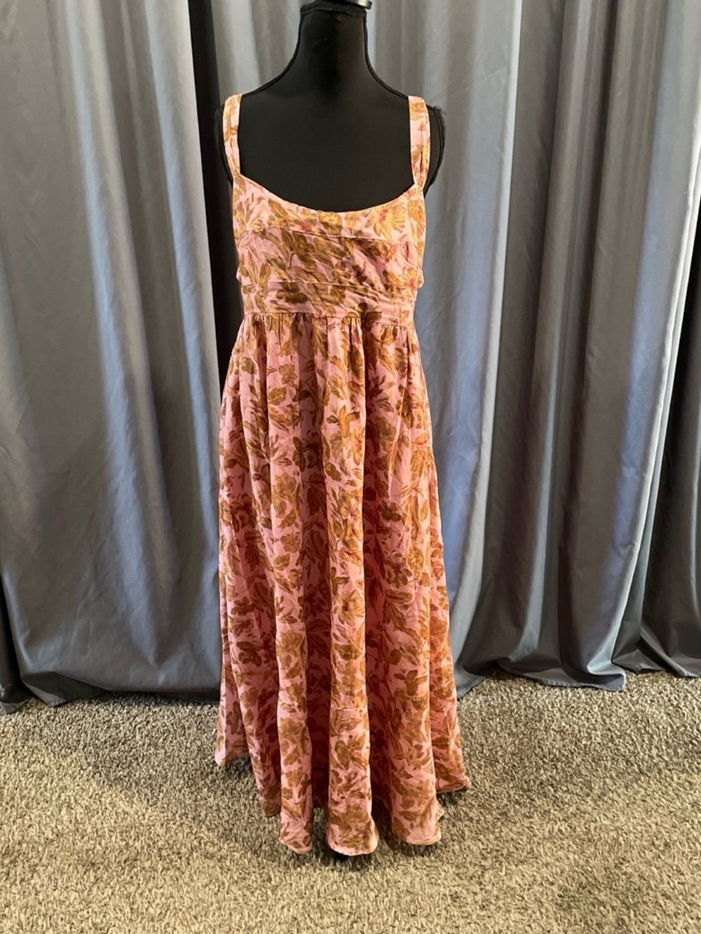 Amalie the label showpo Kai midi dress Valhalla floral print size 10
